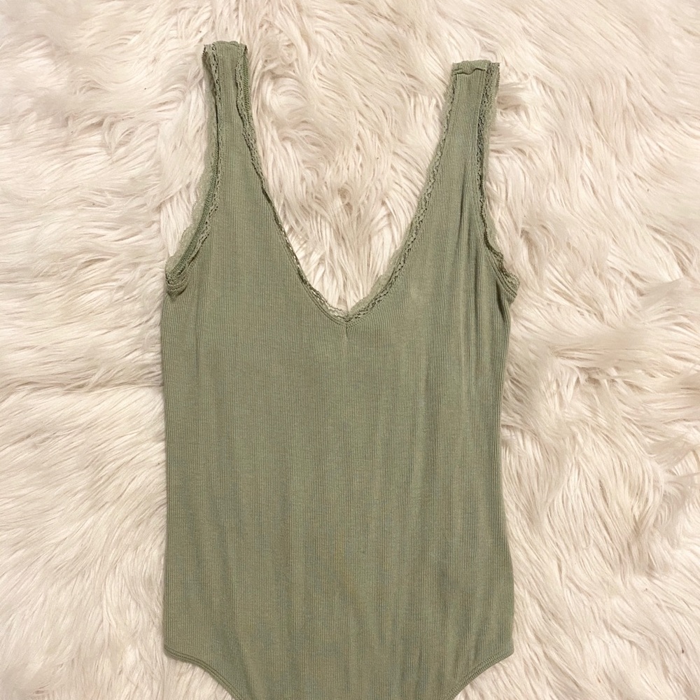 Sage Green Bodysuit